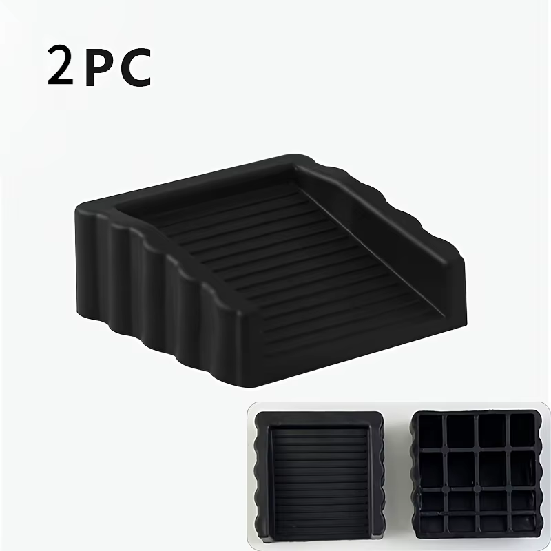 Bloc d'arrêt de porte en Silicone, 2 pièces, butoir de porte à cale, pour maison et bureau, retenue