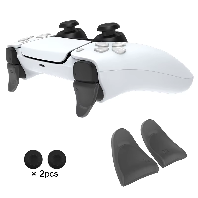 Bouton de déclenchement étendu Data Frog pour PS5 L2/R2, capuchon de clé d-pad pour accessoires de m