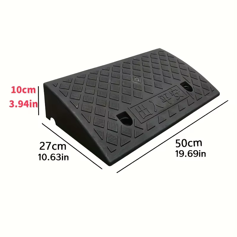 Rampes de seuil portables avec Surface antidérapante, matériau Durable, idéal pour les voitures, mot
