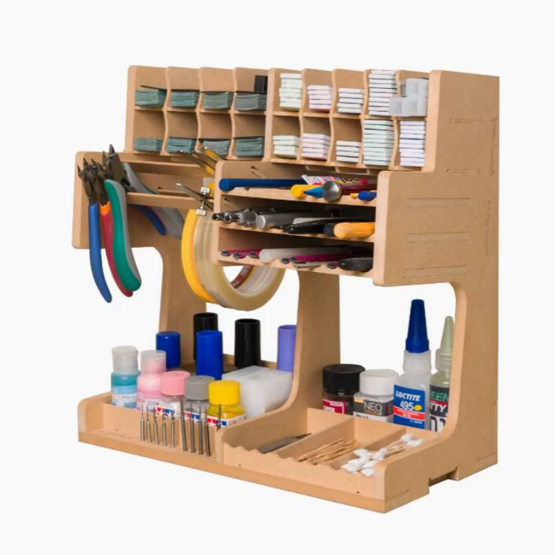 Support à outils DIY K1, boîte de rangement pour outils, boîte en bois pour la production artisanale