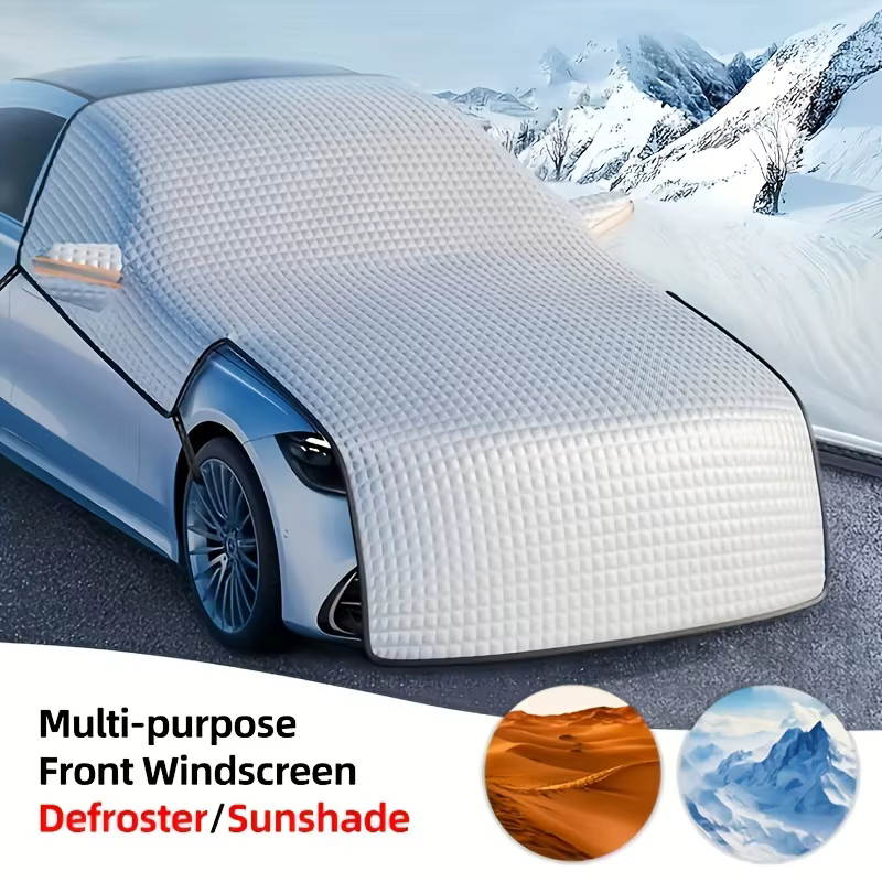 Bouclier de neige de voiture antigel coupe-vent manteau de voiture avant couverture de pare-brise av