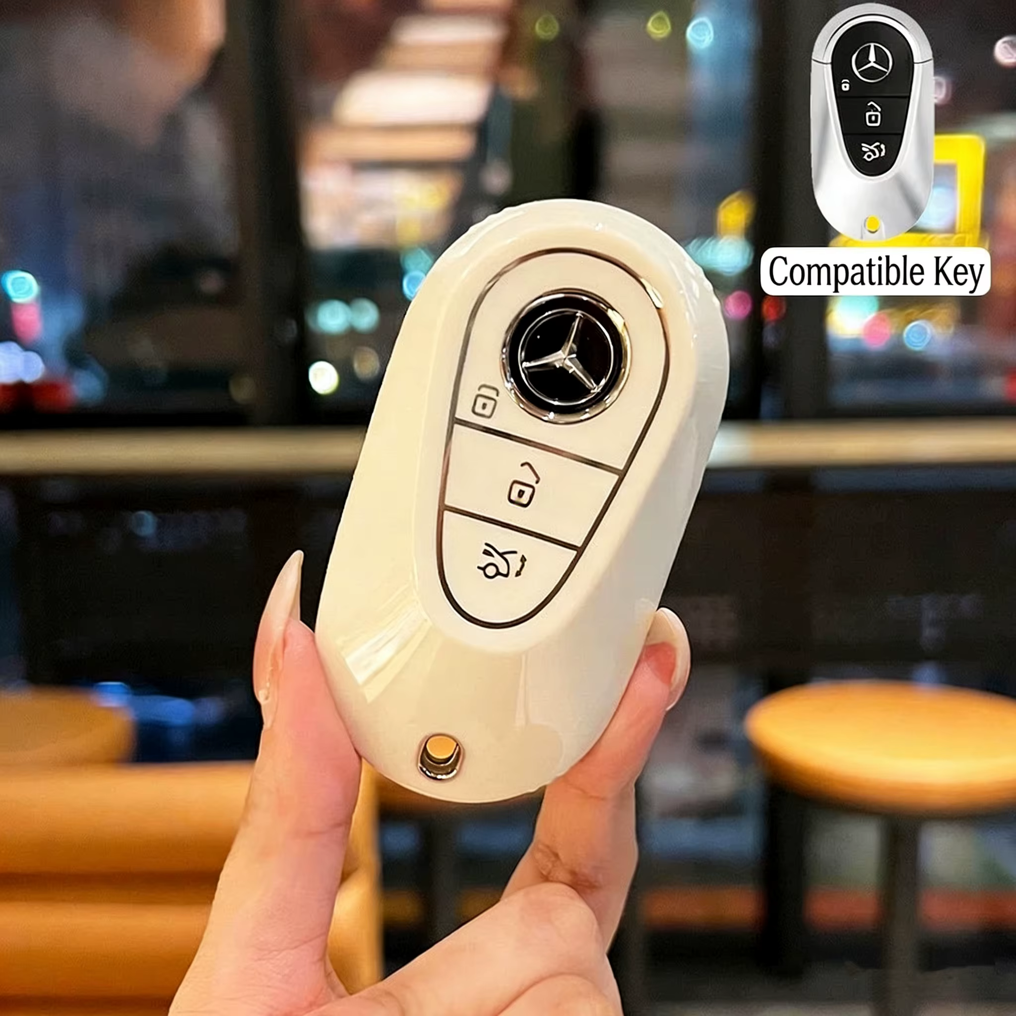 Convient pour Mercedes Classe C, Classe E, E300L, C260L, E260, GLC, C200, EQE, étui de protection po