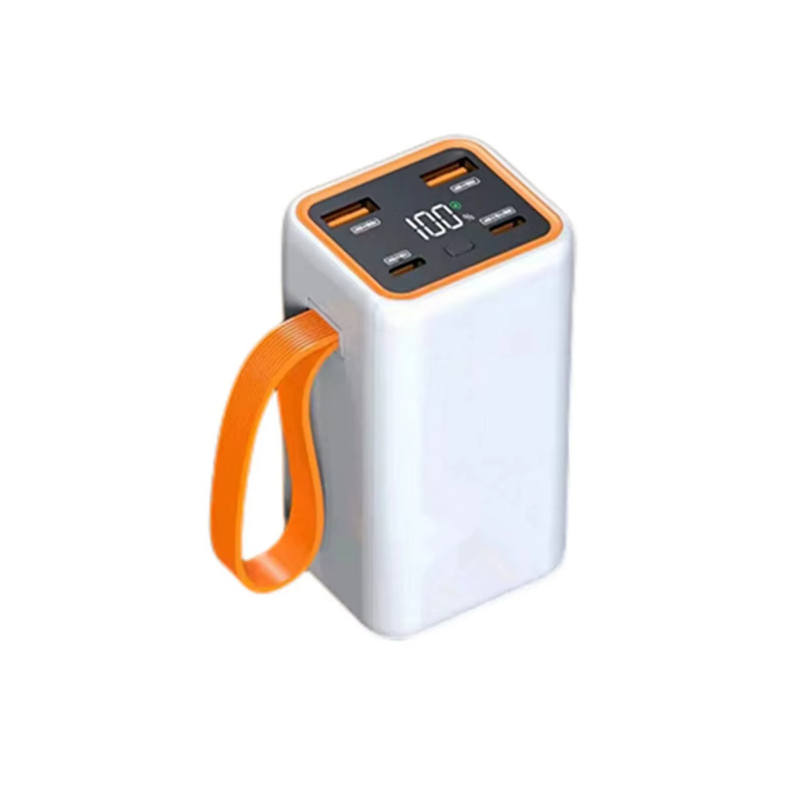Boîtier de batterie externe Portable, boîtes de rangement de batterie, double USB type-c, coque de b