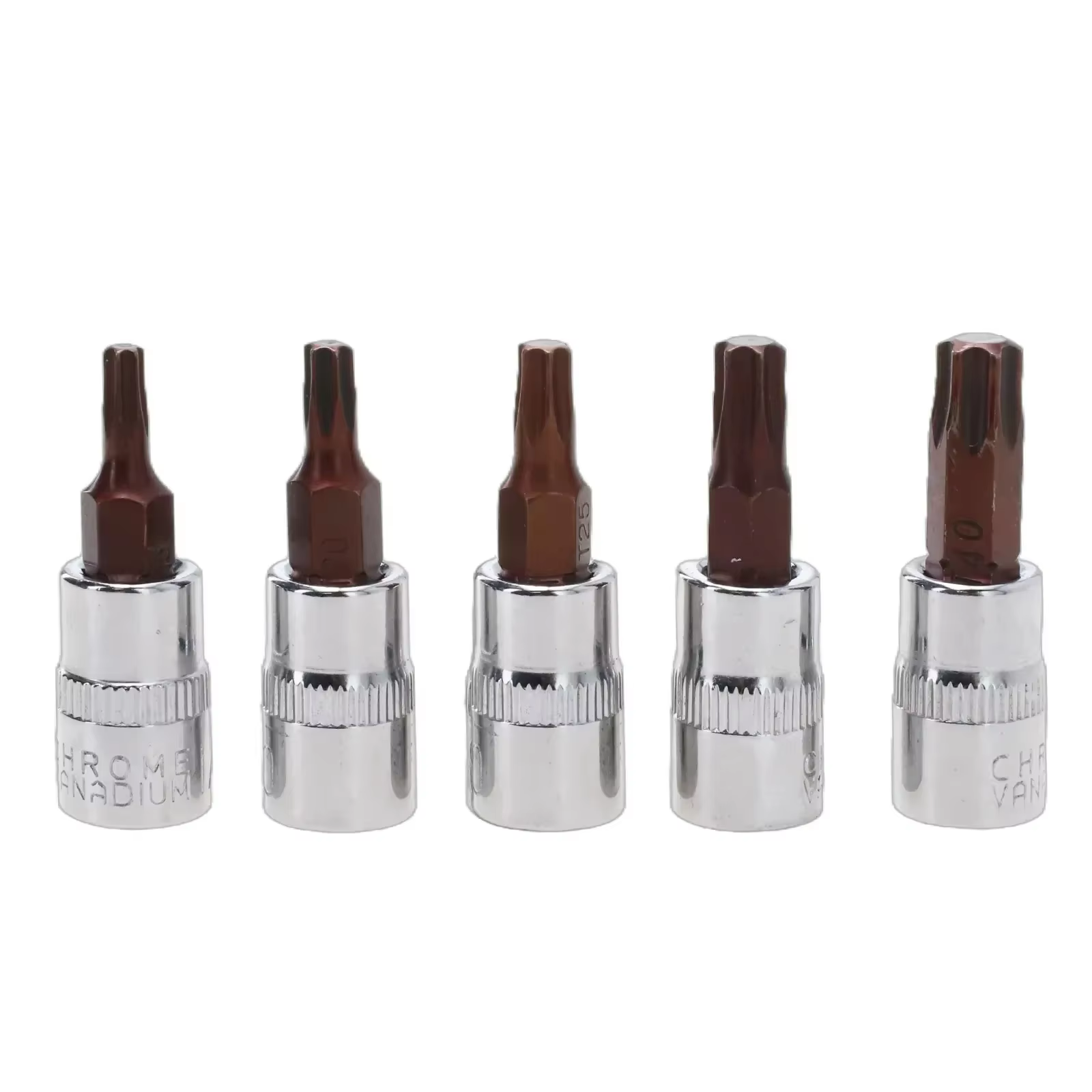 Embouts de tournevis Torx 1/4 pouces, outils à tête de douille T15 T20 T25 T30 T40, adaptateur de cl