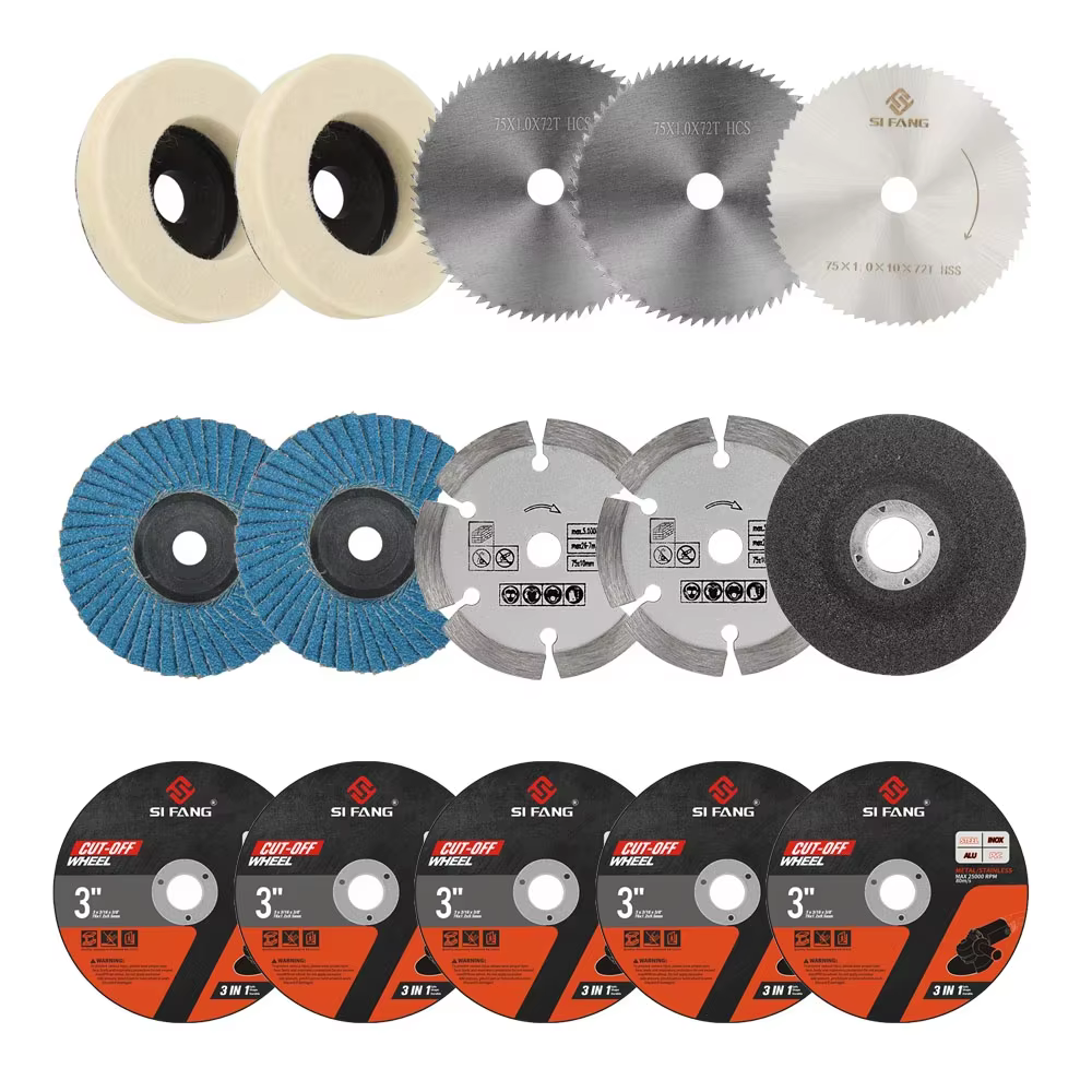 disque meuleuse 76mm Lame de scie circulaire en résine de 3 pouces, meule de 76mm, disques de coupe 