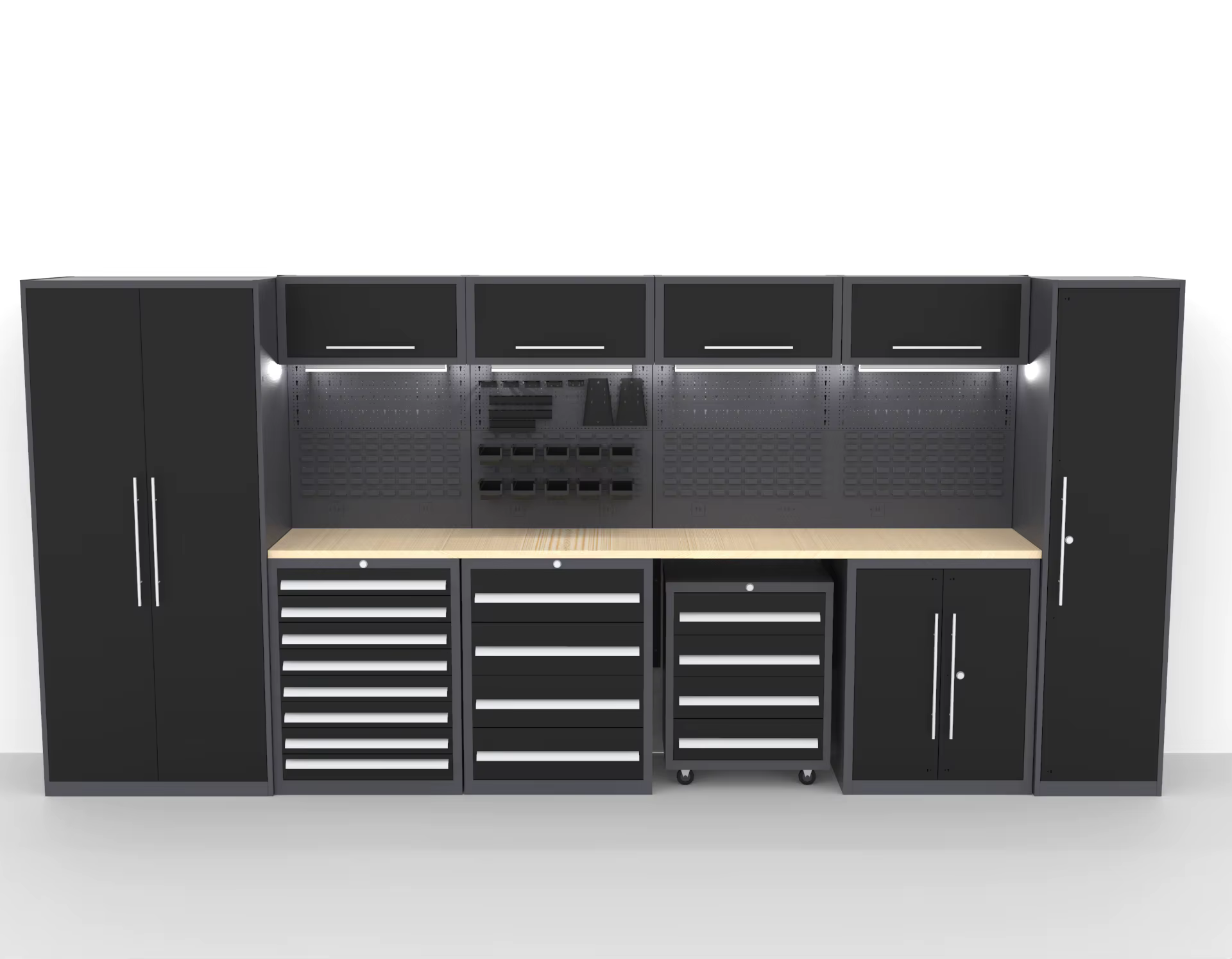 Armoire de rangement d'outils à porte unique de haute qualité - Matériau en acier avec tiroirs pour 