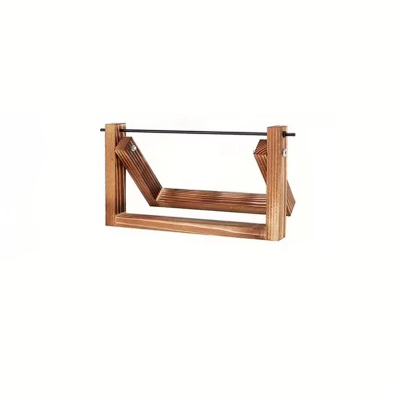 Porte-rouleau de fil en bois, support de fil de bureau, rangement de ruban, support de rangement de