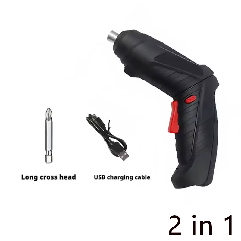 47 pièces 3.6V tournevis électrique Rechargeable ménage Lithium perceuse électrique éclairage LED je