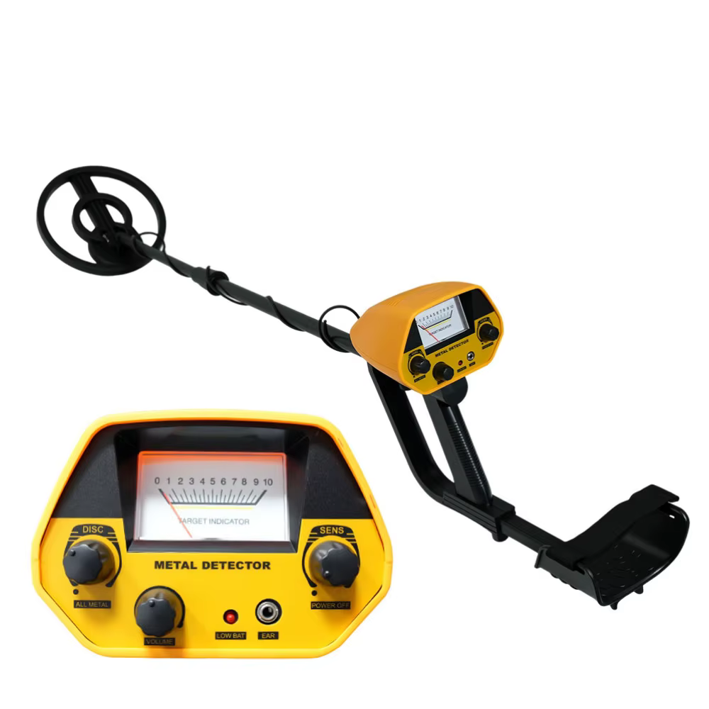 Détecteur de métaux souterrain MD5090 avec système de détection de métaux à bobine étanche IP68 pour