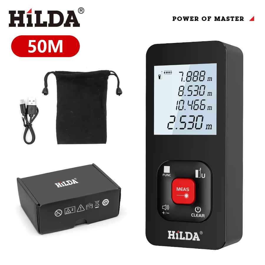 HILDA télémètre Laser télémètre télémètre à bande Laser télémètre bâtiment лаз Гkon д onderьном sako