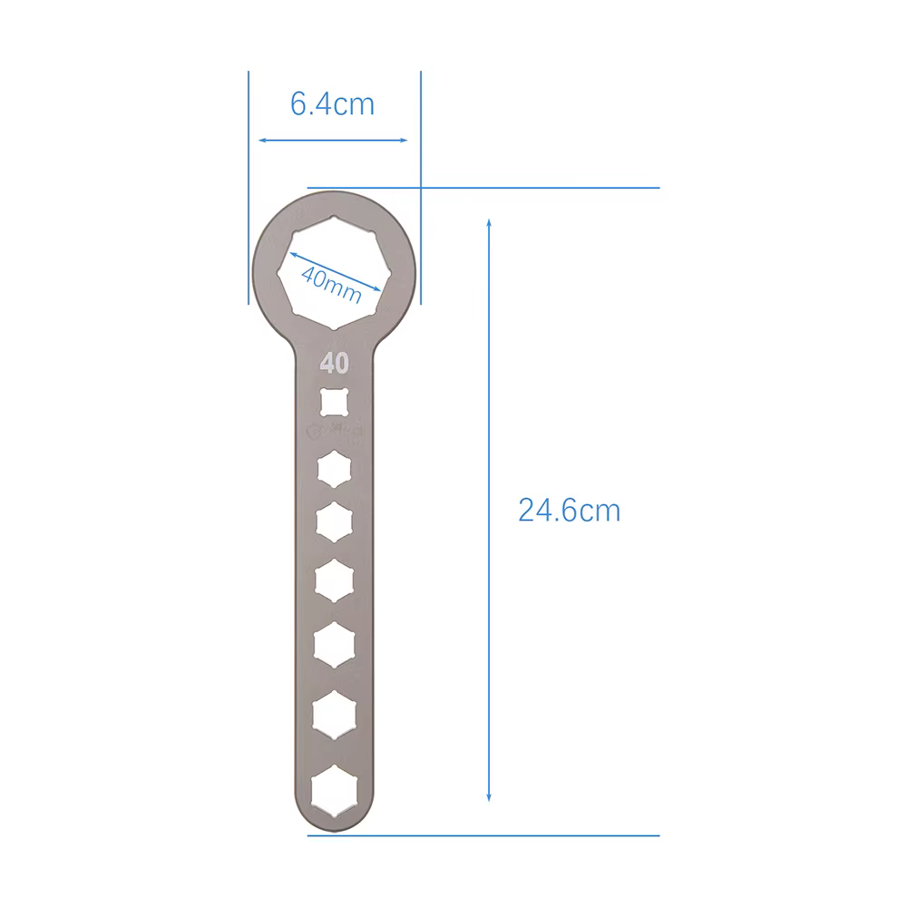 Clé à capuchon de fourche 40mm/41mm/45mm/46mm/48mm/50mm avec outil de réparation de clé d'amortisseu