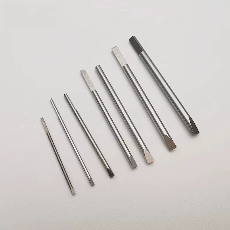 Bergon – tournevis plat en acier, lames de rechange de remplacement pour 30080 30081 6899 7899, lot 