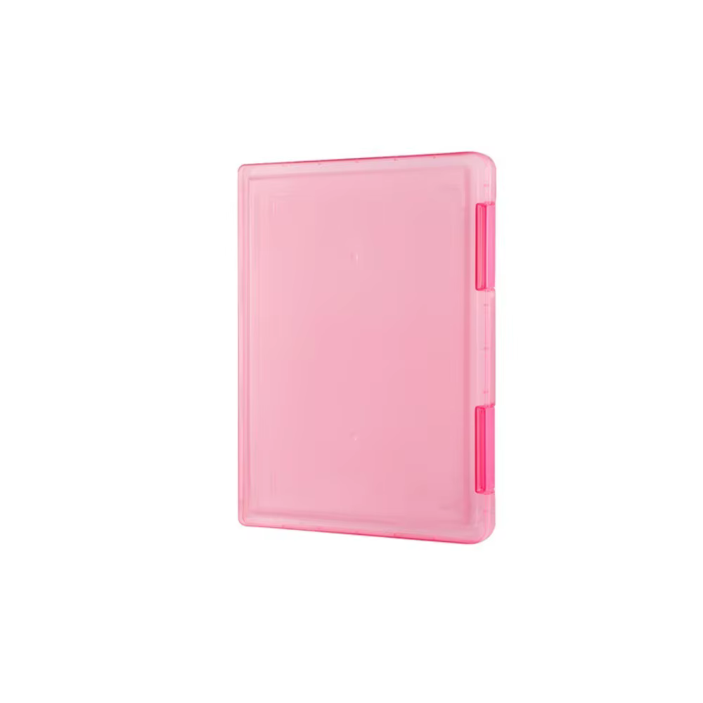 Boîte de Rangement pour Papier et Documents, Accessoire Transparent, Anti-poussière, pour Fichiers, 