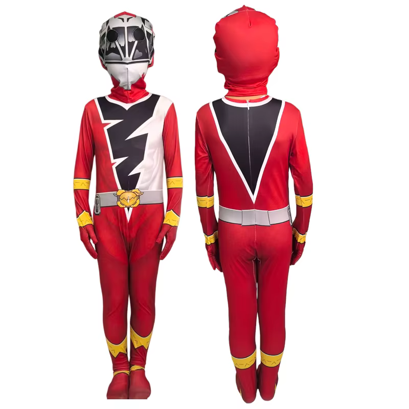 Anime fantaisie Ranger Kishiryu Sentai Ryusoulger Cosplay Costume combinaison Halloween fête Cosplay