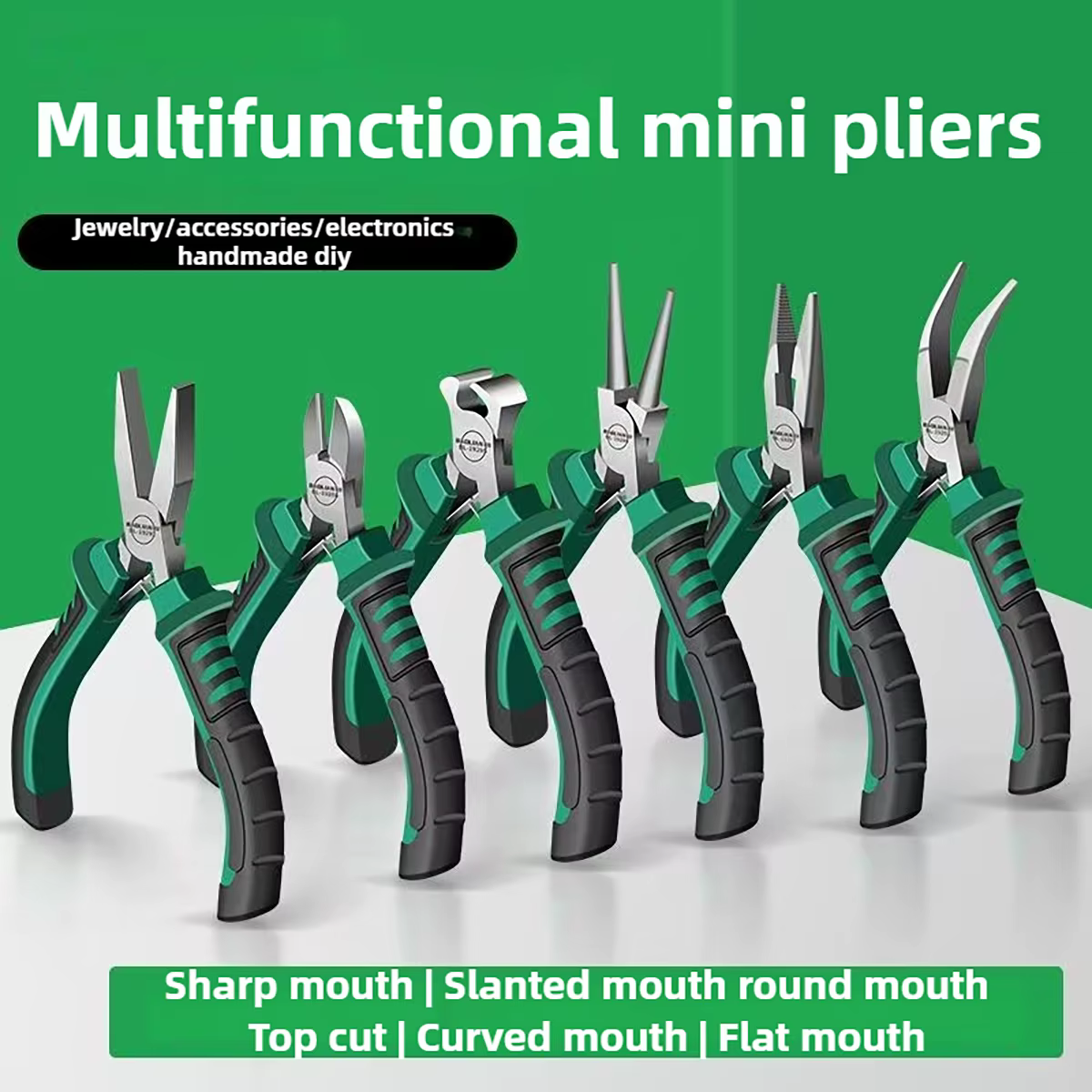 Mini pince multifonctionnelle de 5 pouces, pince à fil spécial pour électricien, pince à nez pointu,