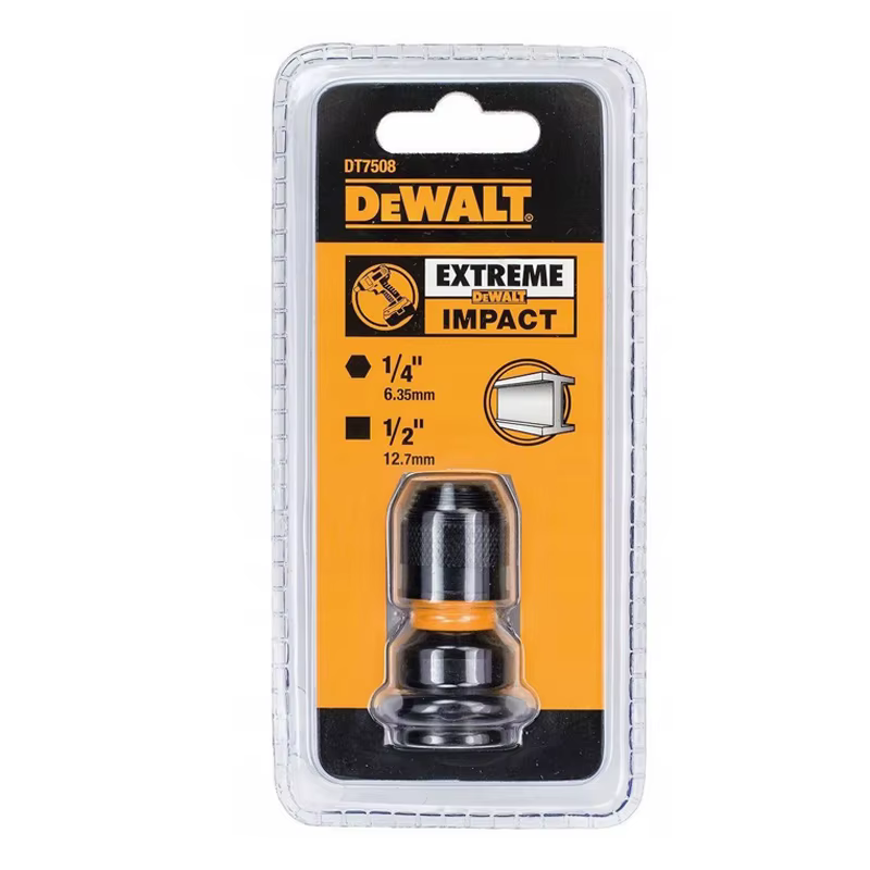 DEWALT DT7508-QZ adaptateur d'impact 1/2 "à 1/4" adaptateur de clé électrique antichoc pour DCF880 D
