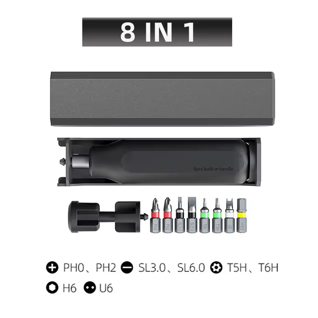 Jeu de tournevis de précision 8 32 43 46 en 1 Torx Hex Phillips tournevis magnétique embout téléphon