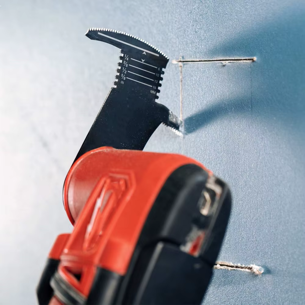 Lame de scie oscillante multi-outils, accessoires pour la découpe de panneaux de plâtre et de bois
