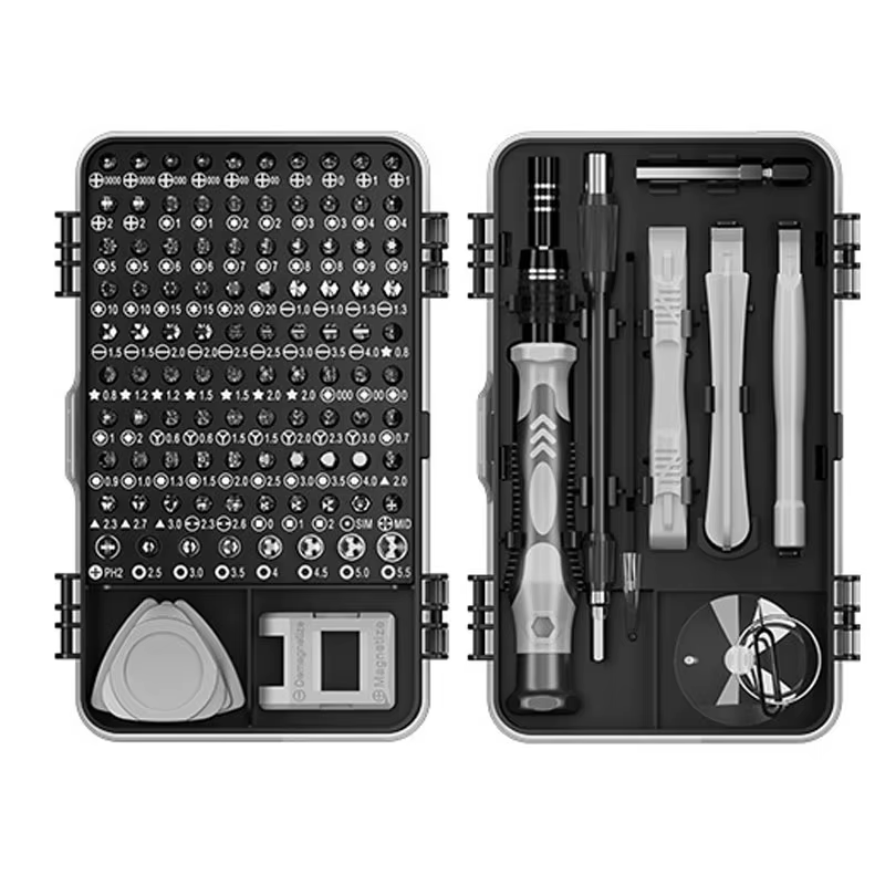 Jeu de tournevis de précision 115 en 1, mini kit d'outils de réparation magnétique professionnel, ad