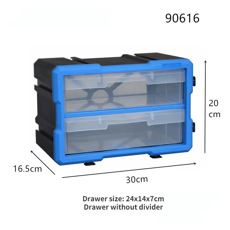Boîte à outils de pièces combinées, boîtes de nuit de construction, mallette de rangement en plastiq
