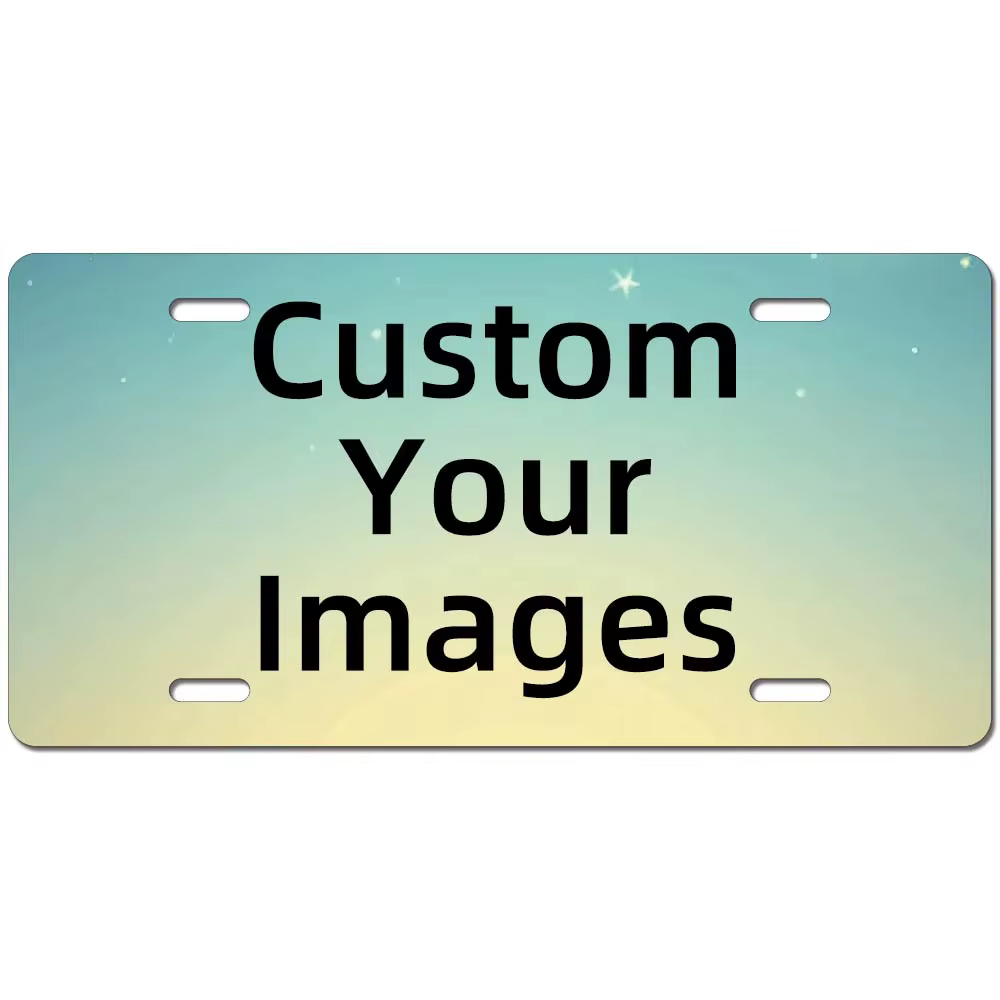 Plaque de signalisation personnalisée en métal 12x6 pouces, en aluminium, style rétro, pour décorati
