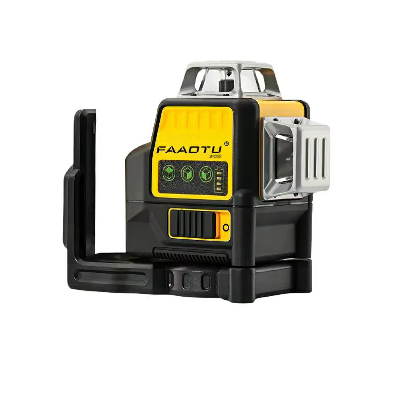Nouveau niveau laser FAAOTU 12V, mêmes performances que DW, 360 °   Green Cross Line, durable pour l
