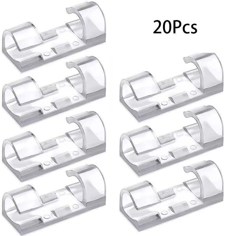 Clips de rangement de câbles pour la gestion des câbles, support de fil et enrouleur de bobine de câ