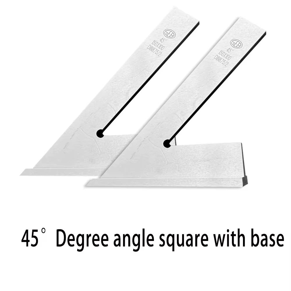 45 °   Angle de degrés carré haute précision, haute dureté, anticorrosion, résistant à l'usure, angl
