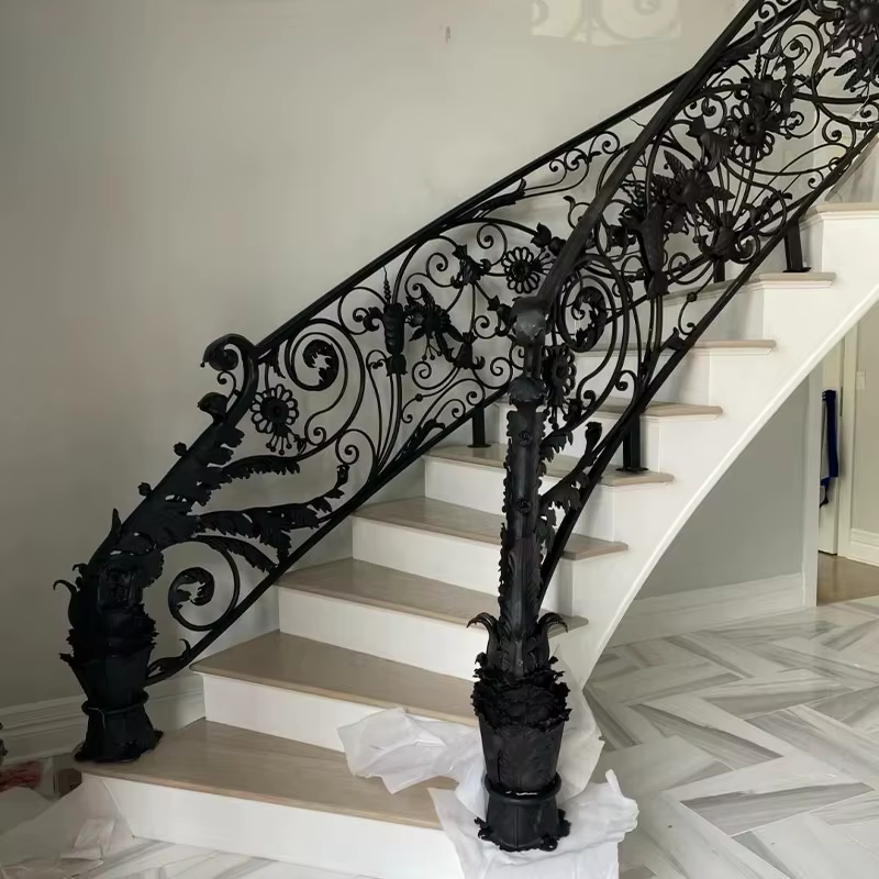 Balustrades extérieures de Style européen, rampes de mains, clôtures de balcon, sécurité industriell