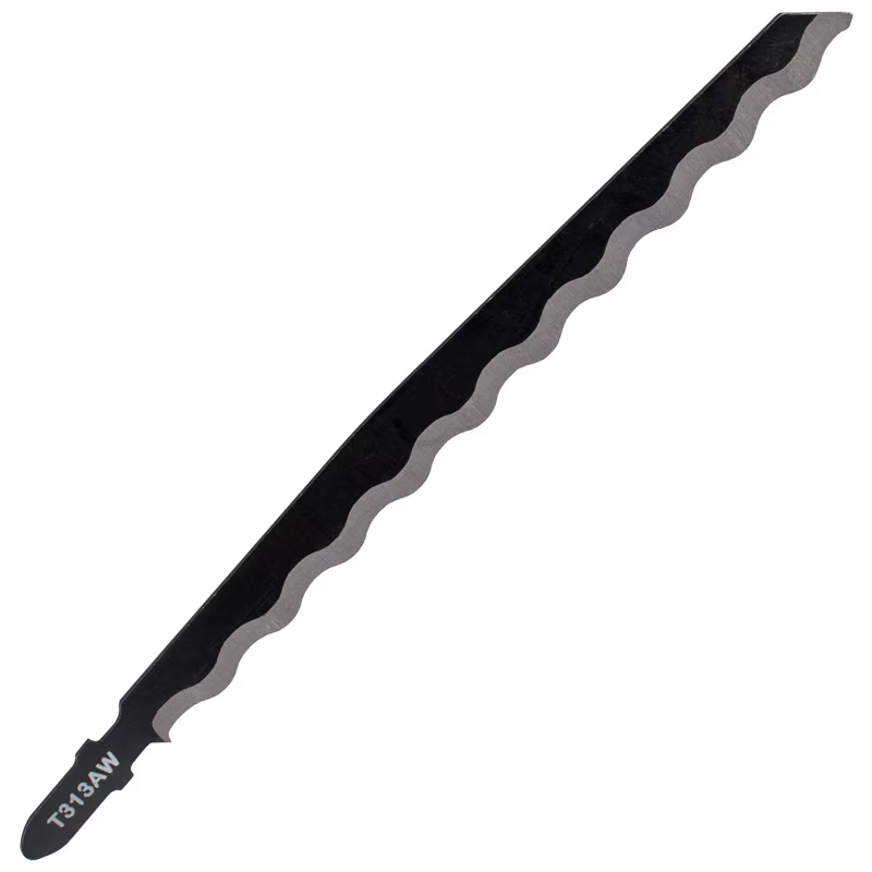 Lame de scie sauteuse universelle de 152mm de Long, dent ondulée, pour la coupe du bois, des matéria
