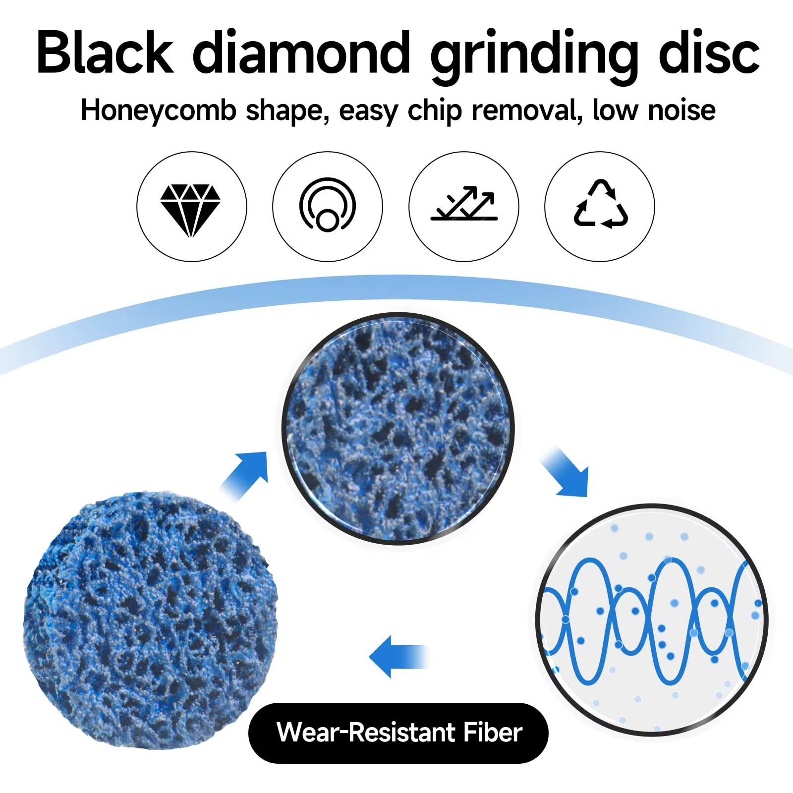 31 pcs. 2 in. drill quick-change easy stripper discs Roue de décapage avec disques de meulage de 1/4