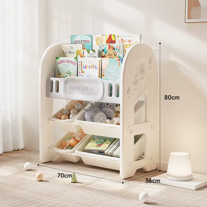 Enfants grande capacité jouet stockage étagère jouet armoire étagères maison armoire étagères salon 
