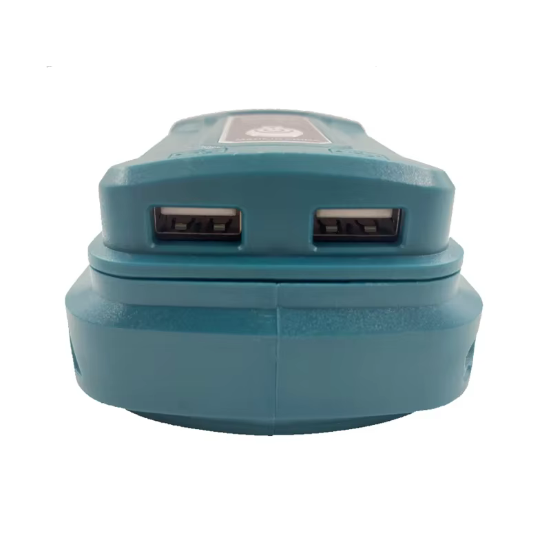 Pour Makita/HongSong/BoDa/FoGo 18V Li-ion batterie adaptateur avec lampe à LED lampe de poche double