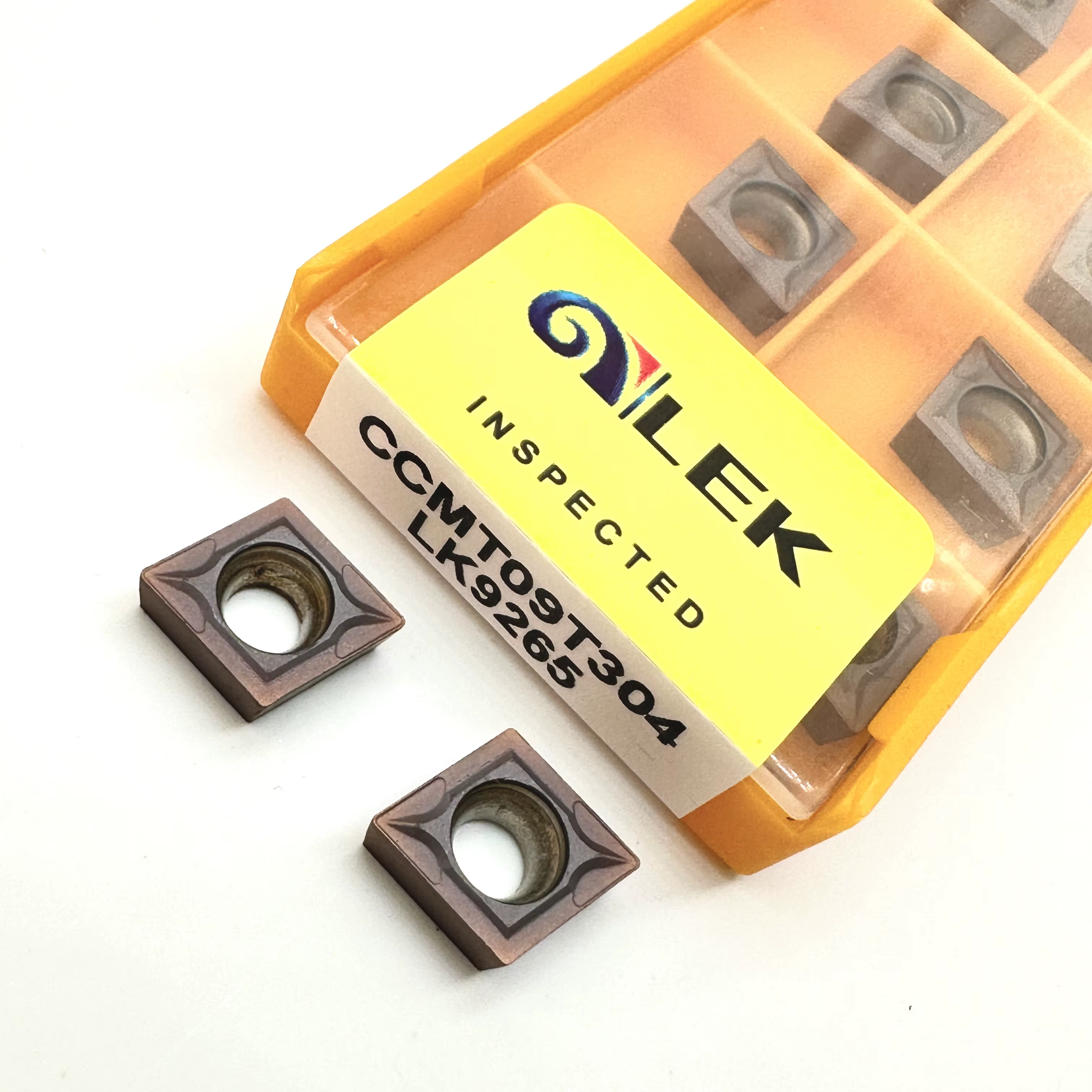 Plaquettes de tournage interne en carbure CCMT060204 CCMT09T304 CCMT120404 – Outil de tournage CNC d