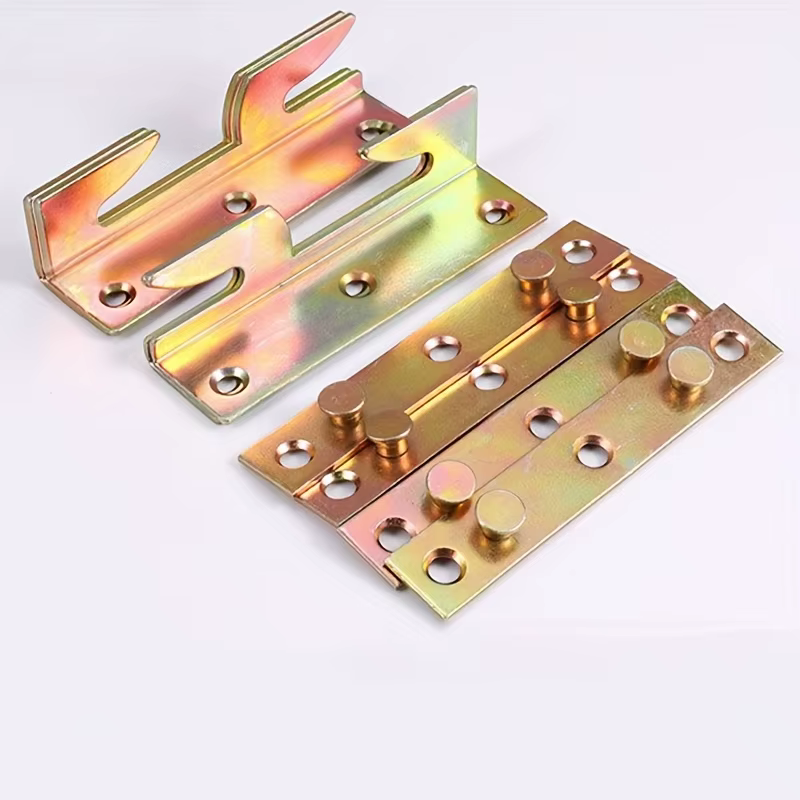 Ensemble de 4 supports en bois pour barreaux de lit, vis incluses, conçus pour une utilisation inten