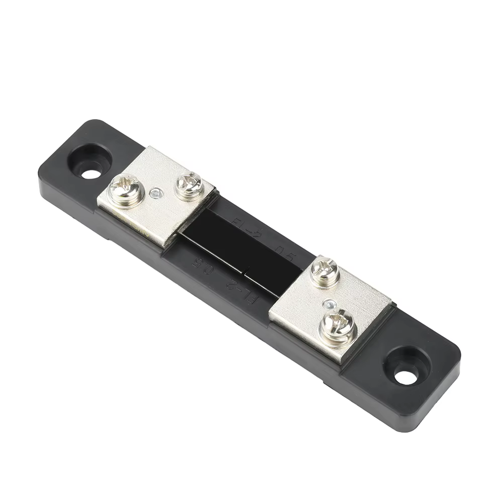Shunt 50A 75mV pour instruments de mesure tension, courant, puissance et température DC