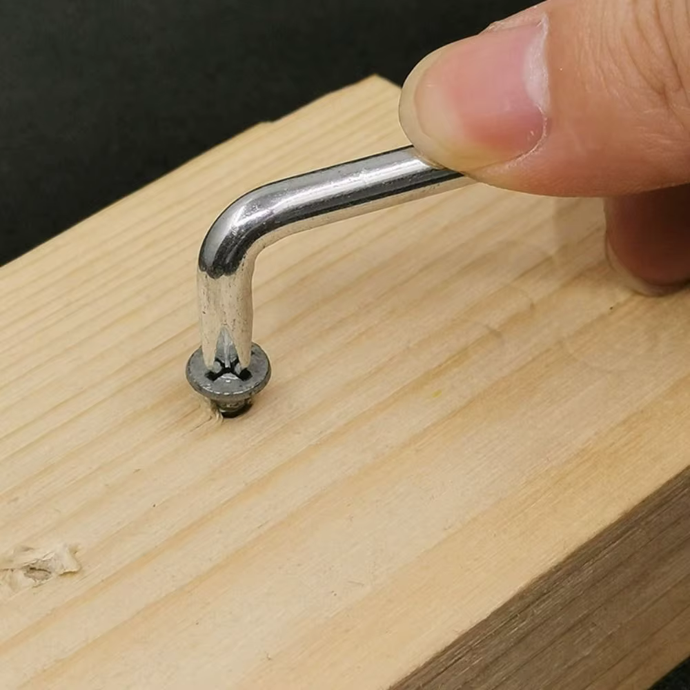Tournevis de type L résistant à 90 degrés, coude à angle droit avec tournevis court magnétique, outi