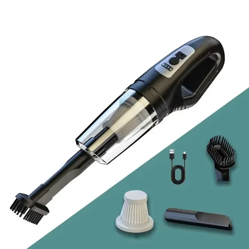 Aspirateur de voiture Portable 120W, chargeur USB, sans fil, aspiration puissante pour Auto/maison/b