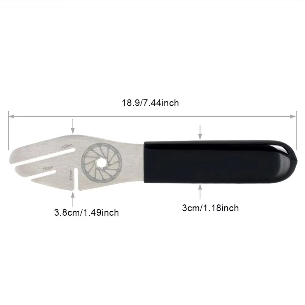 Outil de vélo, outil de réglage de l'alignement du rotor de frein à disque, clé de correction d'apla