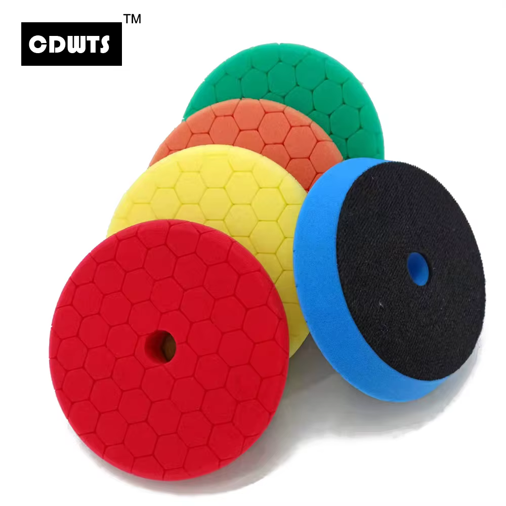 CDWTS 3/5/6 pouces Kit de tampon de polissage de phare de voiture pour DA RO voiture Polishier béret
