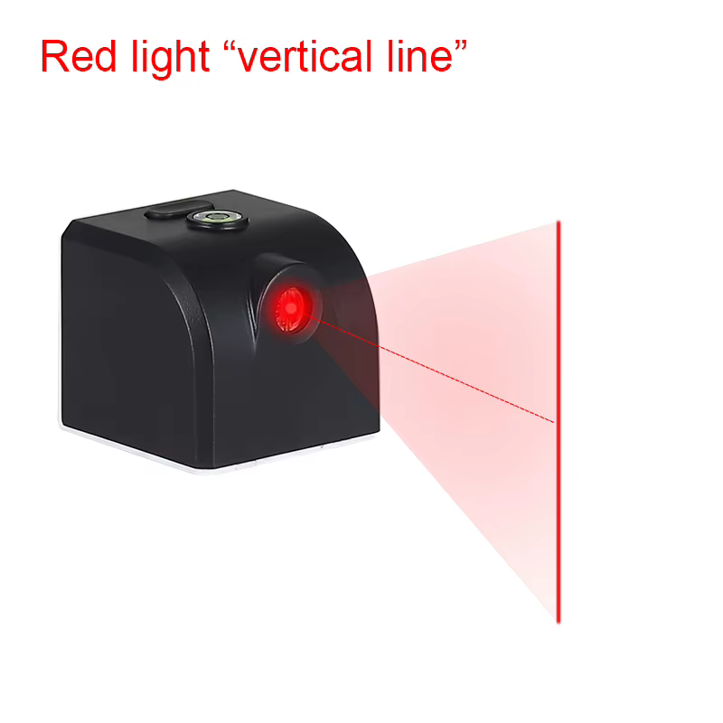Mini niveau Laser RedLight croix horizontale ligne verticale calibrateur outil de mesure Portable av