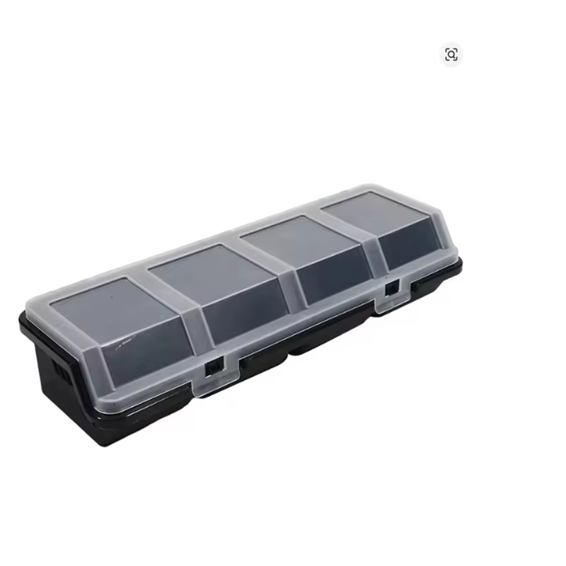 Multi grille vis et petites pièces boîte de stockage - Boîte de stockage de matériel en plastique du