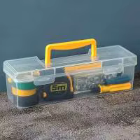 Petite boîte de rangement pour vis et pièces, organisateur de classification pour vis et composants