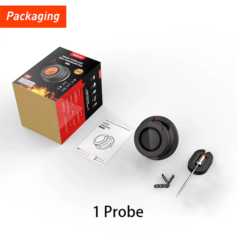 Thermomètre de four numérique Bluetooth, lecture instantanée, intérieur et extérieur, pour la cuisso
