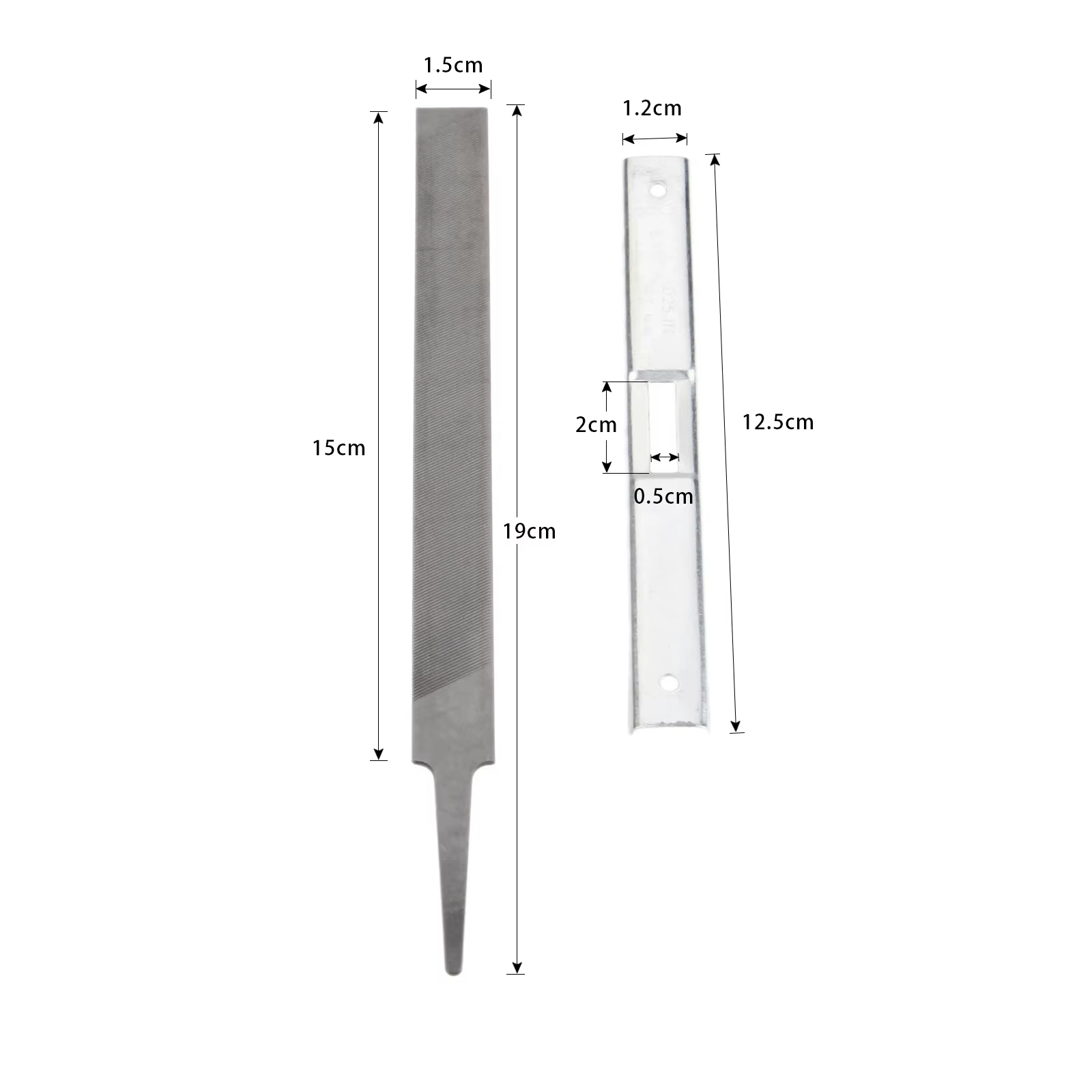 Kit de lime plate pour tronçonneuse générale, jauge de profondeur 150mm, STIHL JOSaw Raker, guide de