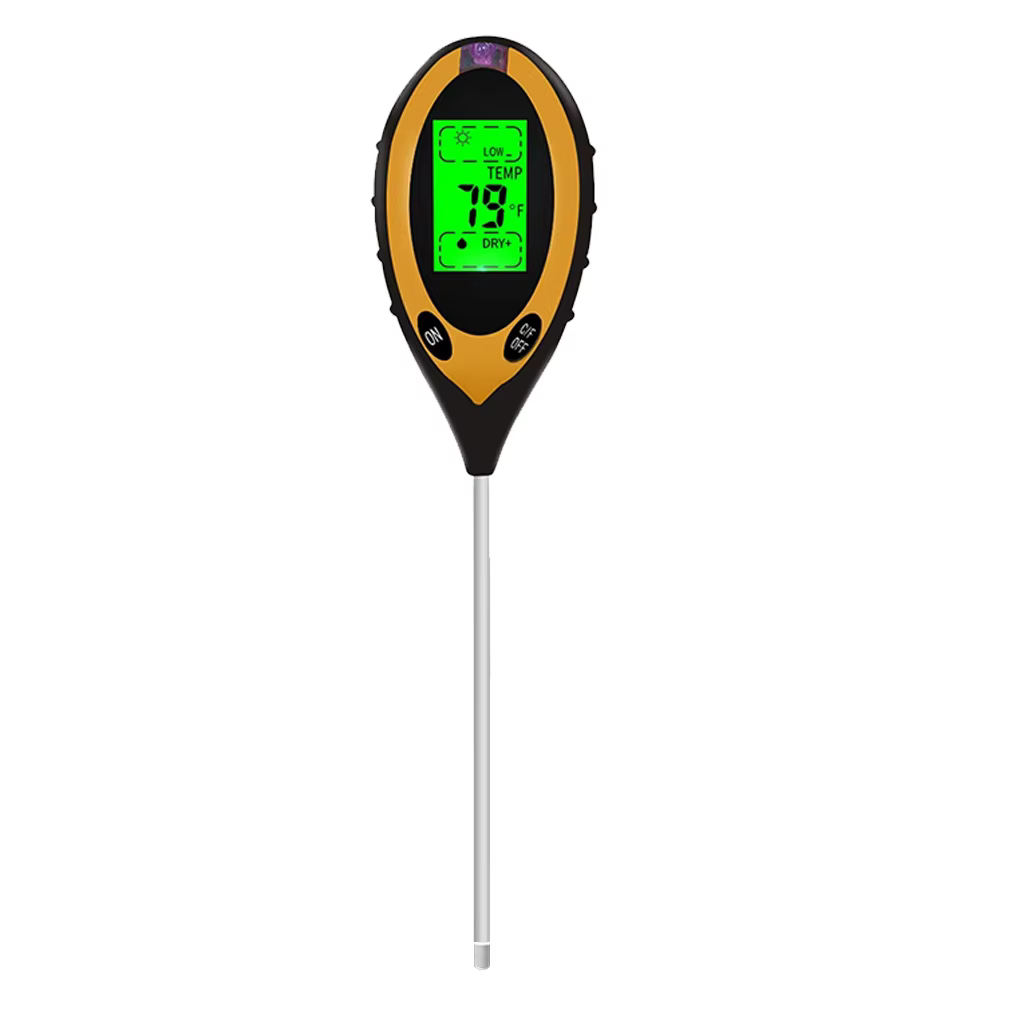 Testeur de PH du sol testeur de sol PH humidimètre température lumière du soleil mesure de l'intensi