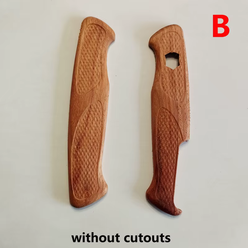 Nouveau matériel en bois massif naturel poignée de couteau balances pour 130MM Victorinox Delemont R