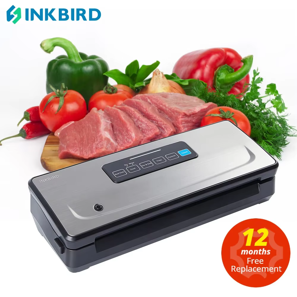 INKBIRD INK-VS02 Machine d'emballage de scelleur sous Vide pour le stockage des aliments emballeur a