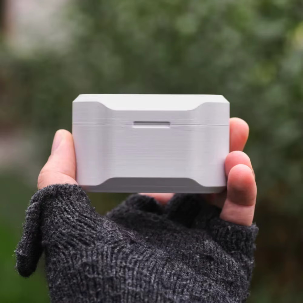 Boîte de rangement intégrée pour films, couvercle rabattable anti-poussière, boîte de voyage pour fi