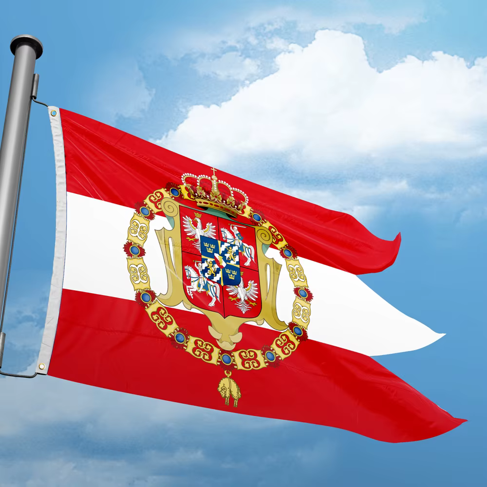 Drapeau de la Commonwealth polonais-lituaniennes, 3x5 pieds, 90x150cm, drapeaux de la pologne, banni